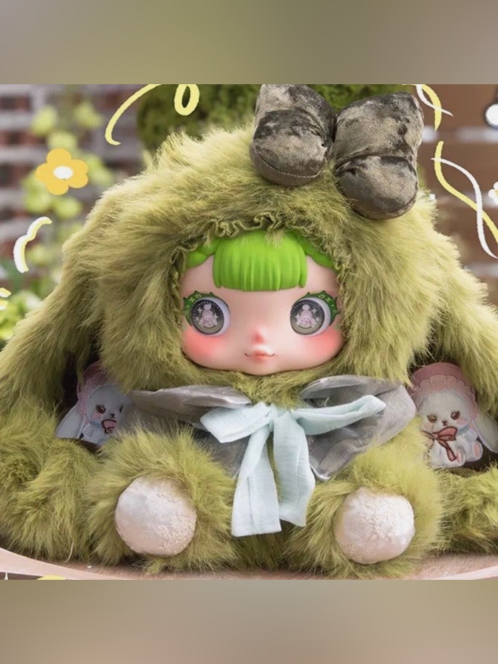 Gigi Whimsical Style 600% - Whimsical Whisper Green